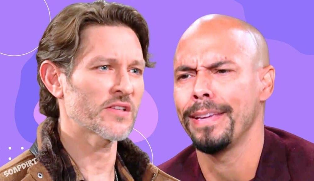 Young and the Restless: Daniel Romalotti (Michael Graziadei) - Devon Hamilton Winters (Bryton James)