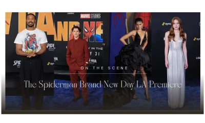 Zendaya’s Black Ashi Studio Ruffle Gown Steals the Spotlight at "Spider-Man: Brand New Day” LA Premiere + Interviews and All the Looks from the Carpet