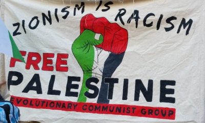 Young Greens, Zionism is racism