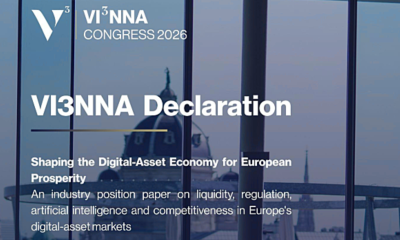 VI3NNA Declaration 2026 Calls for European Digital Asset Infrastructure
