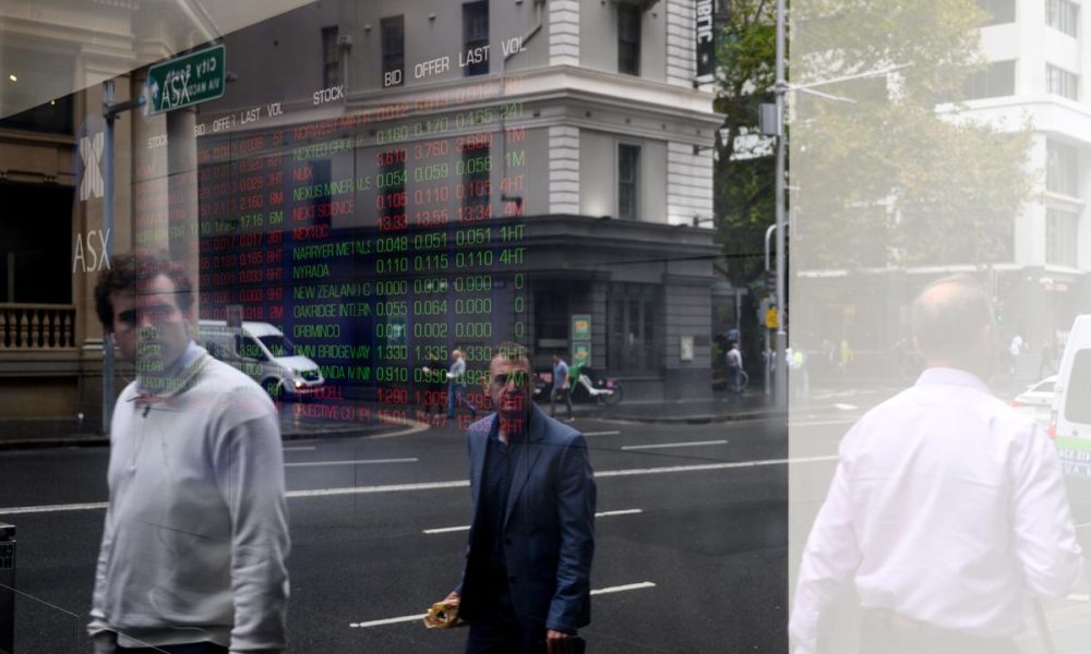 Banks and supermarkets drag Australian shares lower