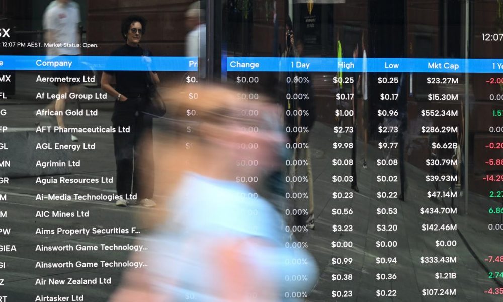 Aussie shares fall for fourth day as miners take hit