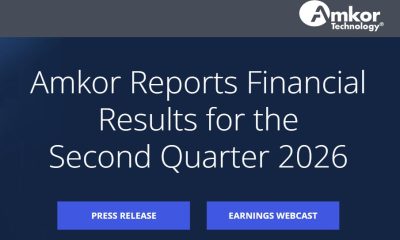 Amkor Technology Stock Plunges 24% as Weak Third-Quarter Outlook Overshadows