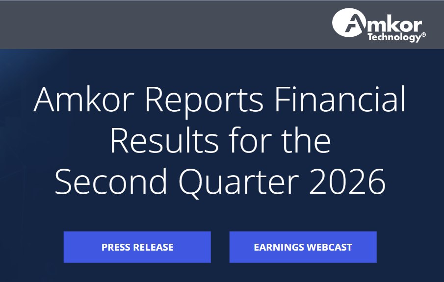 Amkor Technology Stock Plunges 24% as Weak Third-Quarter Outlook Overshadows