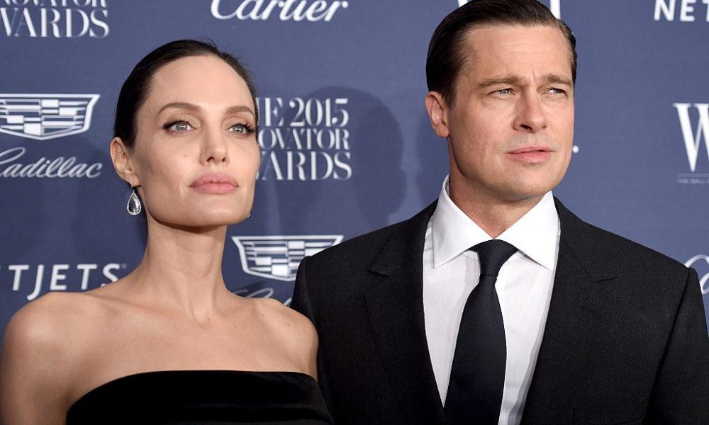 Angelina Jolie Pitt and Brad Pitt