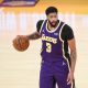 Anthony Davis #3 of the Los Angeles Lakers