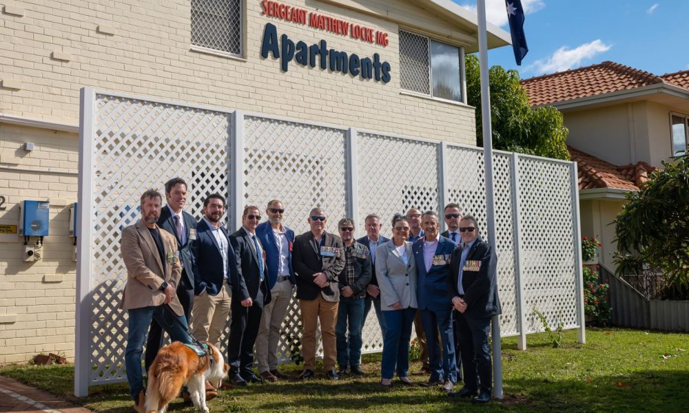 Fallen SAS hero honoured by Rinehart housing project
