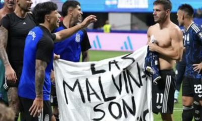 Argentina's Falklands Banner Celebration After Beating England Could Trigger FIFA