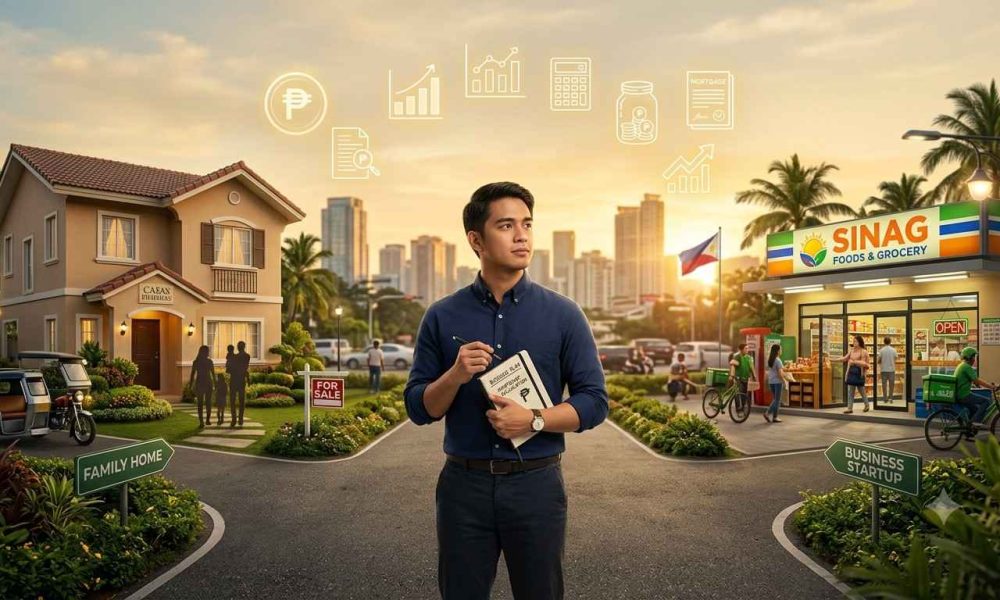 buying a house vs starting a business