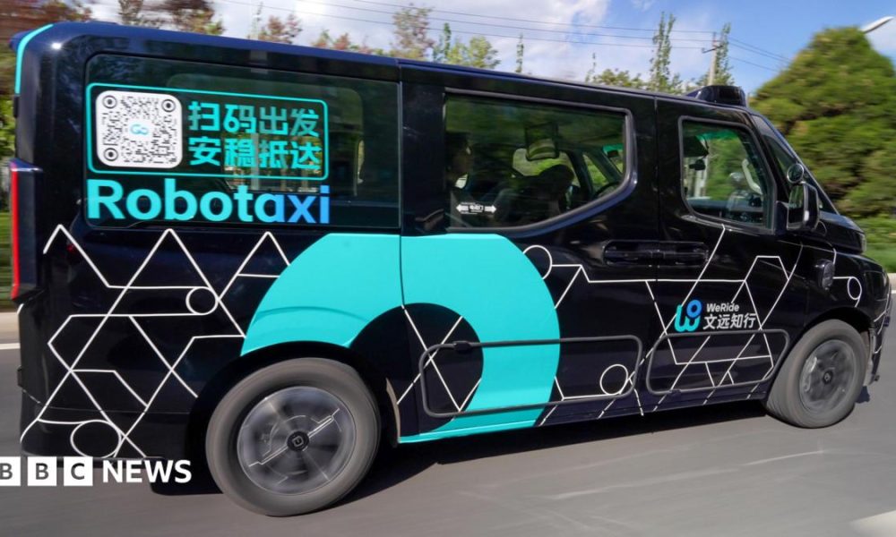 WeRide Robotaxi in Beijing