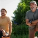 Chad Michael Murray and Scott Patterson in Sullivan's Crossing