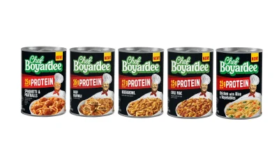 Chef Boyardee bulks up with protein pasta