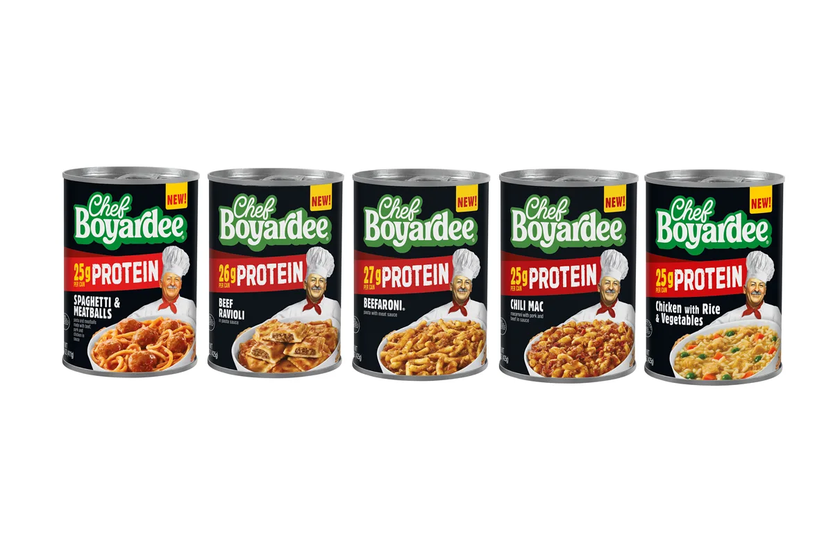Chef Boyardee bulks up with protein pasta