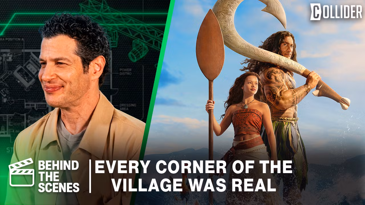 Moana Built Real Waterfalls Across an Acre of Sets