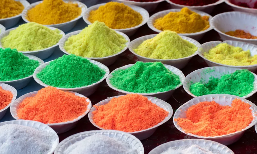 The challenge of changing colors