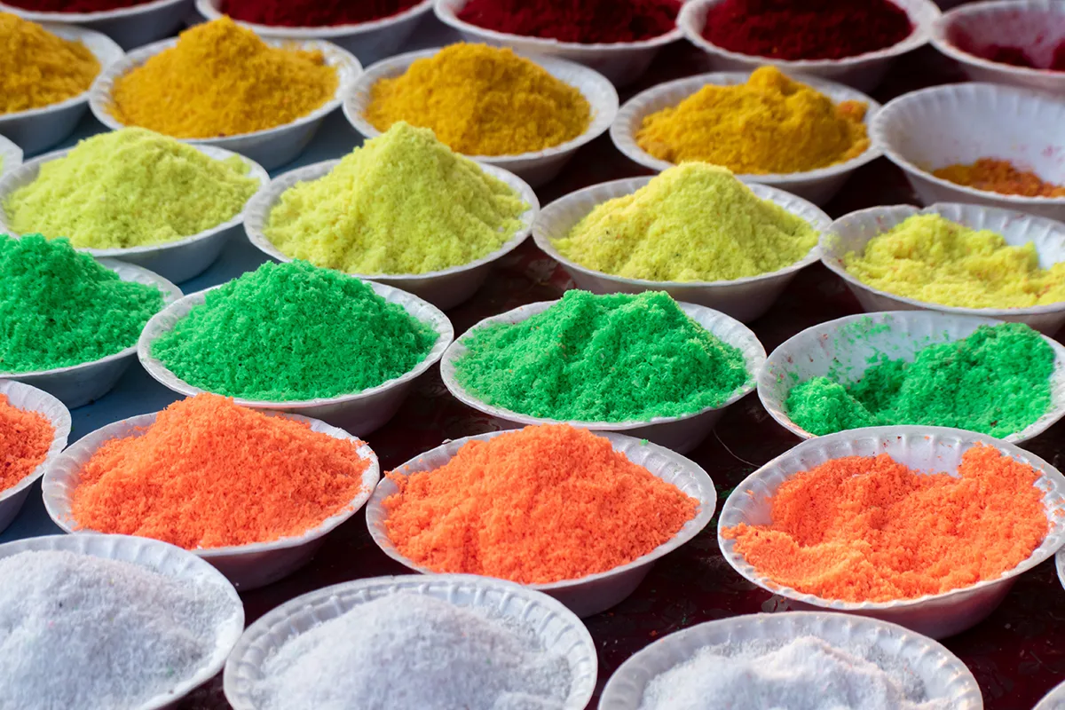 The challenge of changing colors