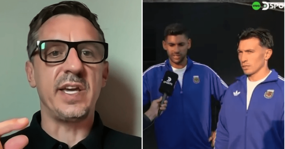 Gary Neville fires back at Cristian Romero after Argentina star labels him 'stupid' | Football