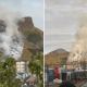 Fire 'spreading fast' through Arthur's Seat in Edinburgh | News UK