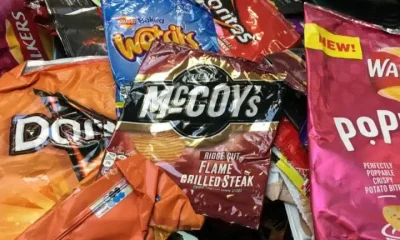Plastic crisp packets recycling