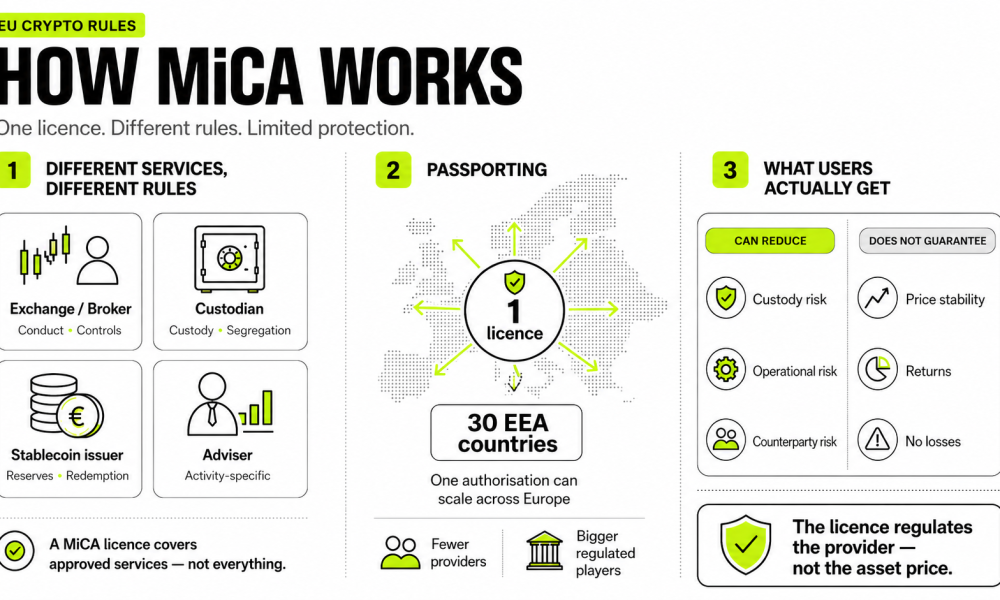 MiCA is Turning Europe Into a Licensing Test for Every Type of Crypto Company
