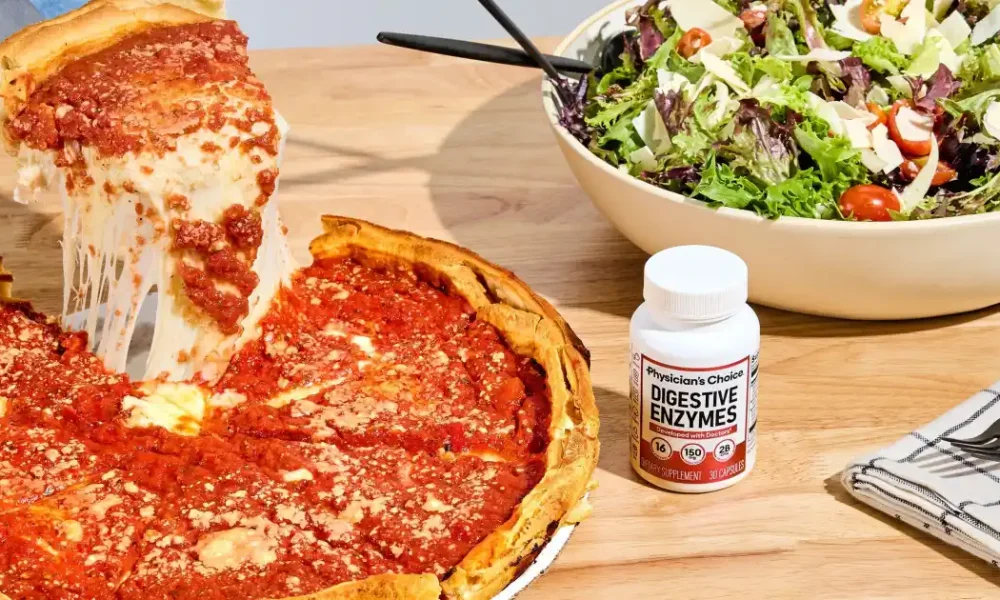 Kiss Bloat Goodbye With Physician’s Choice Digestive Enzymes