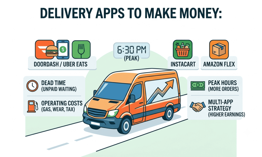 Delivery Apps to Make Money in 2026: What Actually Pays (And What's Just Marketing)