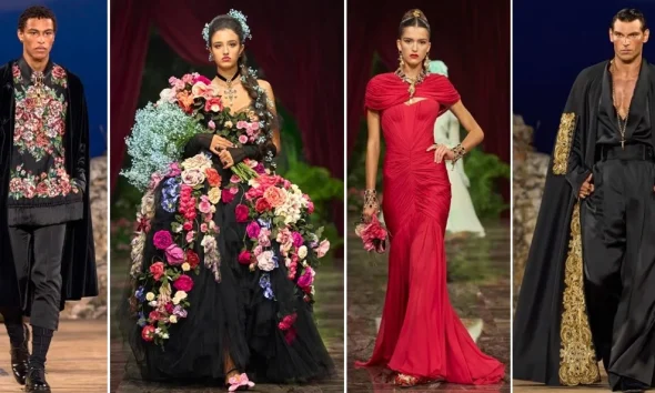 Alta Moda Runway Show Dolce Gabbana Sicily
