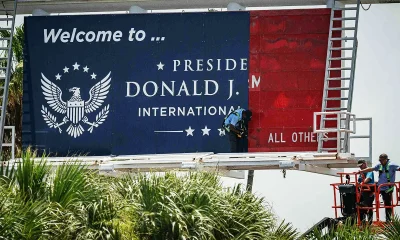 FAA begins DJT transition as Trump airport rename takes effect