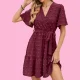This Waist-Defining Wrap Dress Screams 'Weekend in Napa'