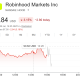 Robinhood (HOOD) Stock Performance. Source: Google Finance