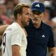 England captain Harry Kane (left) has previously worked with Thomas Tuchel (right)