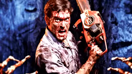 Bruce Campbell as Ash in Evil Dead 2