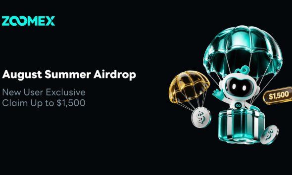 Zoomex Launches “August Summer Airdrop”: New Users Can Unlock Up to $1,500 in Combined Rewards and Exclusive Benefits