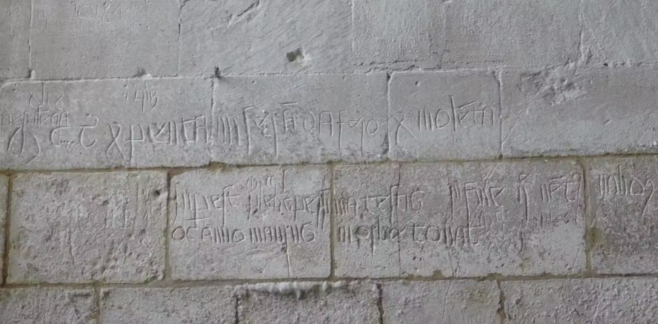 Medieval plague survivors left us graffiti, court records and a lesson for COVID