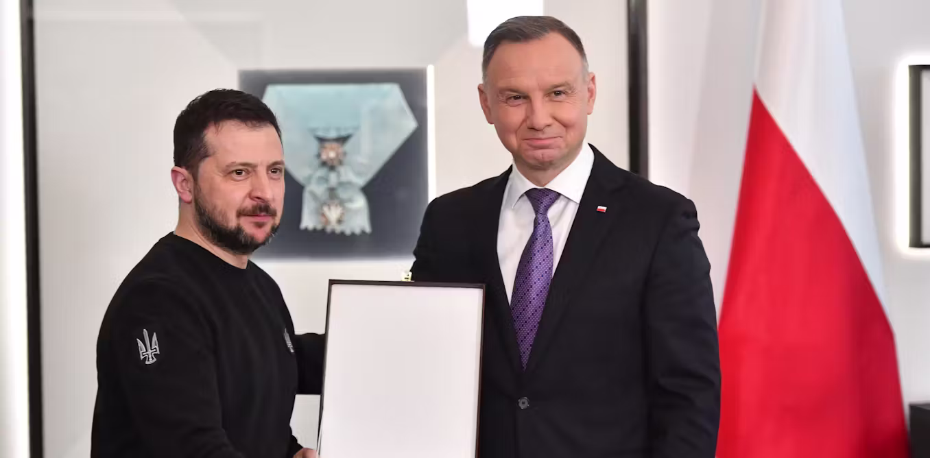 Why Poland’s president is invoking wartime history in a dispute with Volodymyr Zelensky