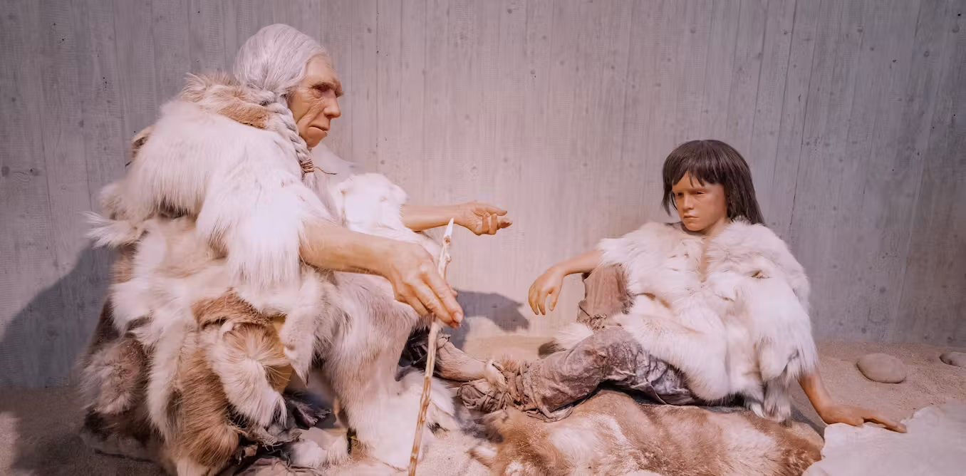 How was the first language formed?