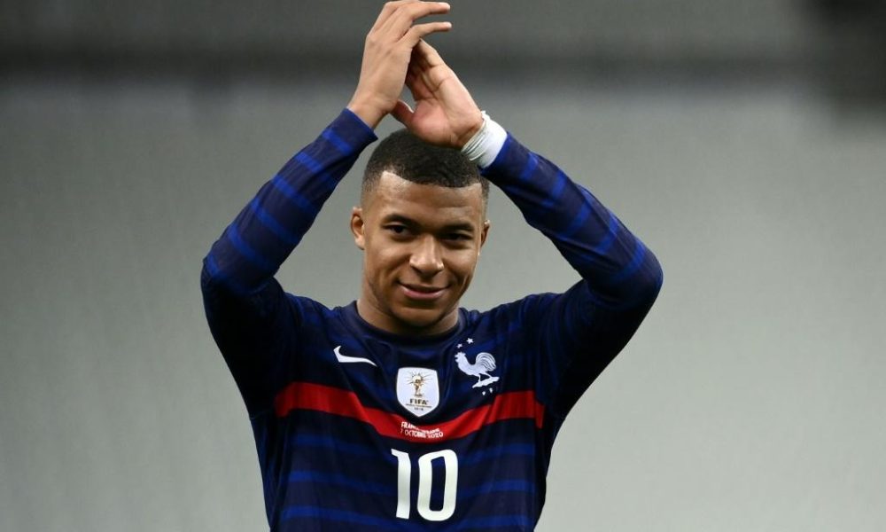 France forward Kylian Mbappe scored a cracker on Wednesday