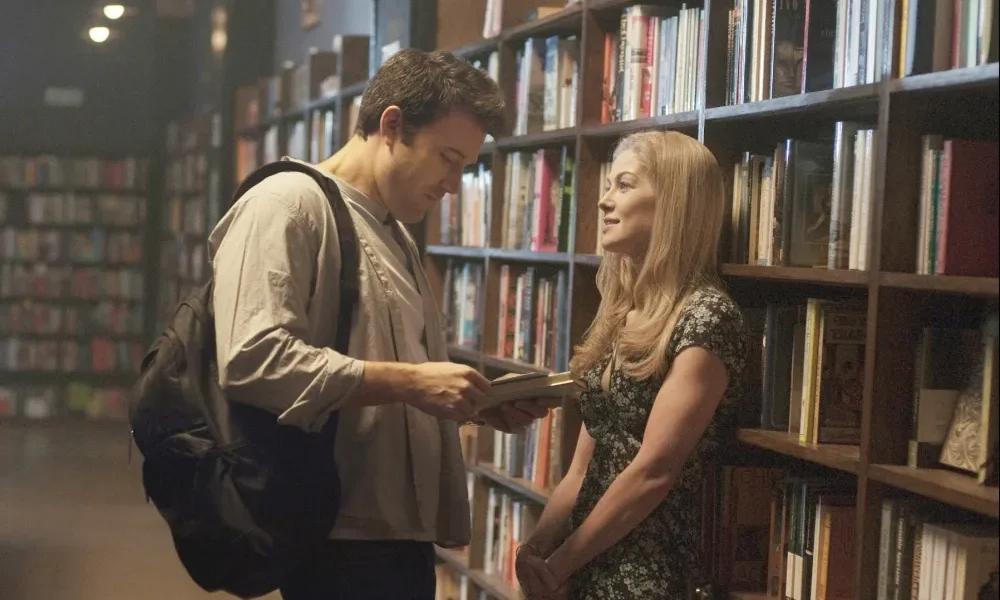 Ben Affleck and Rosamund Pike in Gone Girl