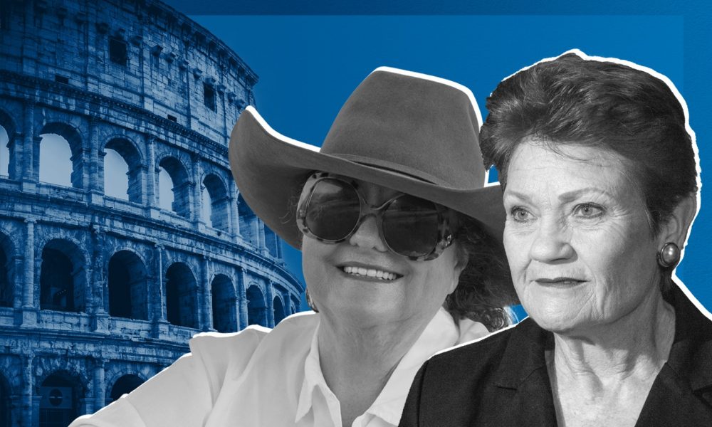 Hanson declares Rinehart-funded Italy trip