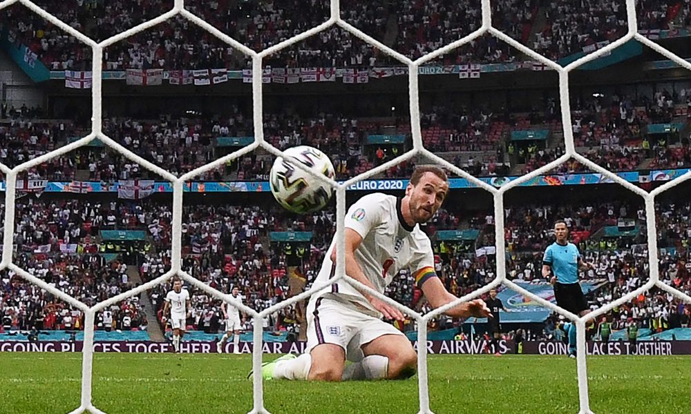 Harry Kane scores 2nd goal for England against Germany at Euro 2020