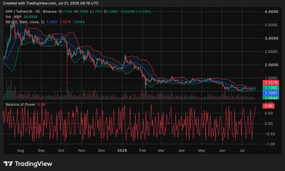 XRP price chart, source: crypto.news