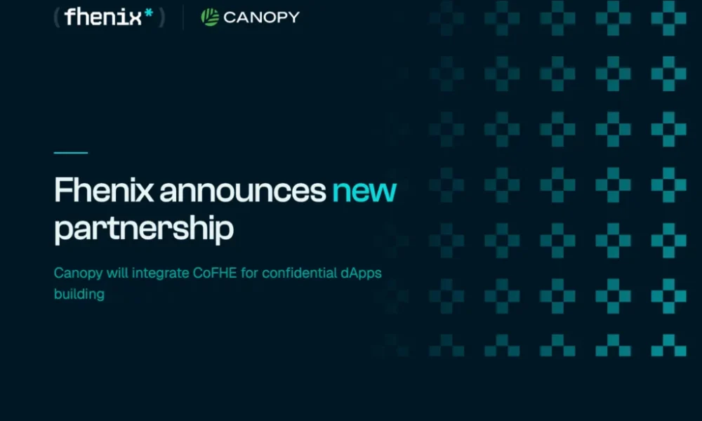Canopy and Fhenix make private the default for onchain apps - 3
