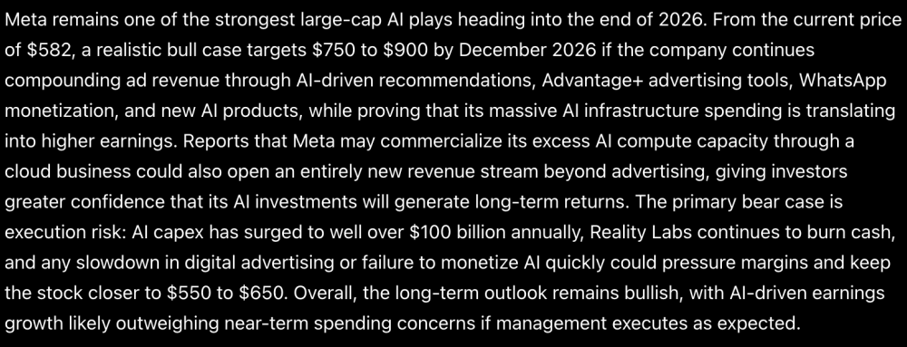 Sam Altman ChatGPT AI Predicts Massive Meta Platforms Stock Price Surge by 2026