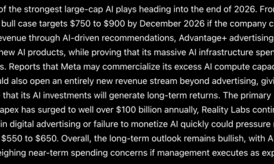 Sam Altman ChatGPT AI Predicts Massive Meta Platforms Stock Price Surge by 2026