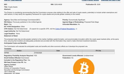 SEC’s 2026 Crypto Rulemaking Plan: Safe Harbors, Broker-Dealer Rules and ATS Amendments