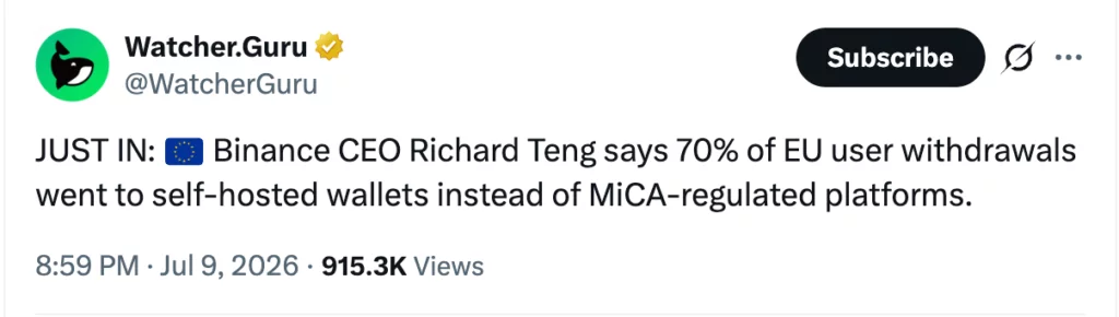 Nobody needed exchanges to begin with - 3