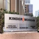 Kinder Morgan sign is shown in Houston, Texas, USA.