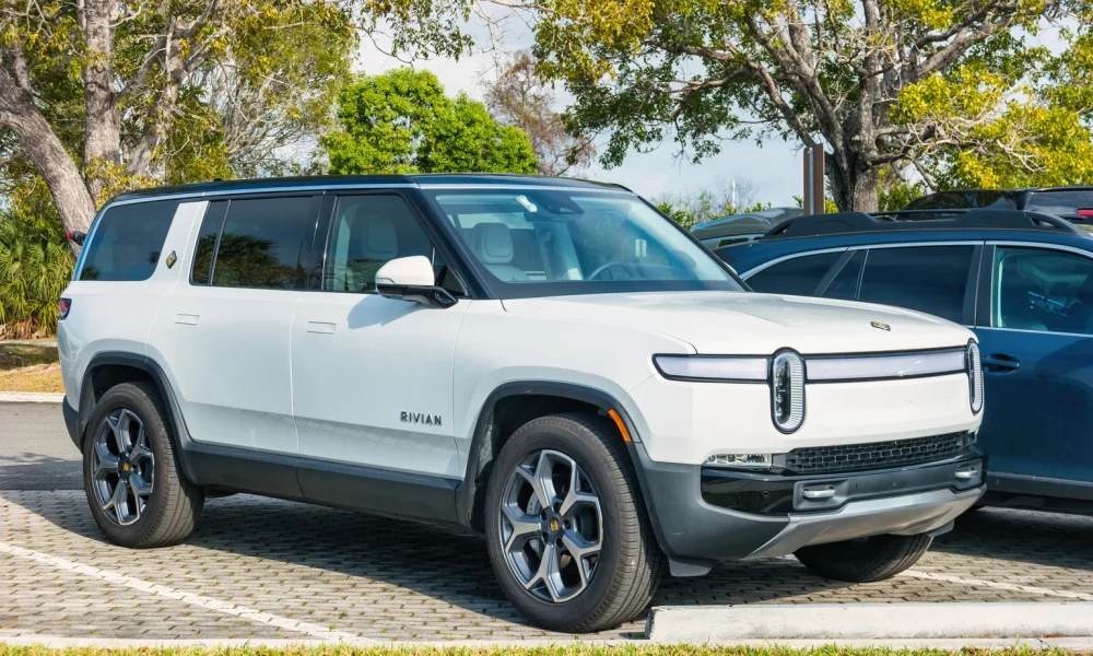 Rivian R1S electric SUV car