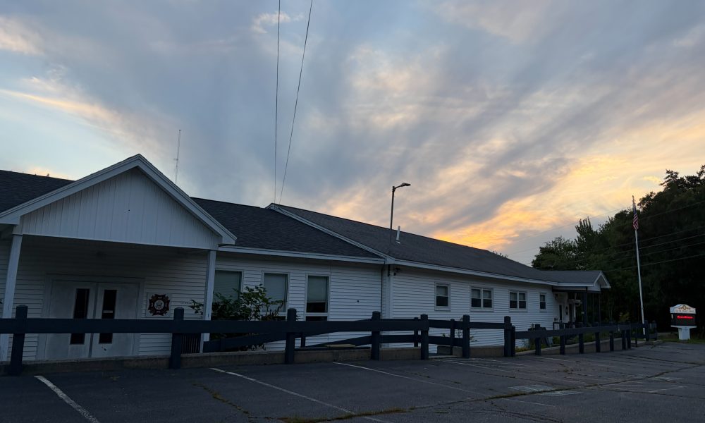 The VFW hall in Sanford, Maine, is seen on July 6, 2026, where Graham Platner was set to hold an event that ended up being canceled.
