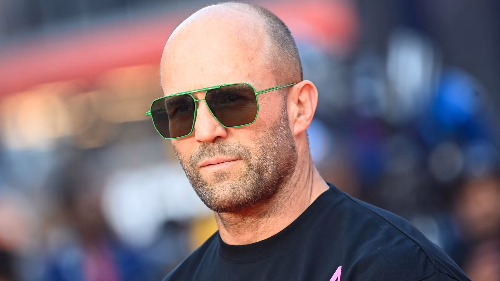 Jason Statham on the red carpet